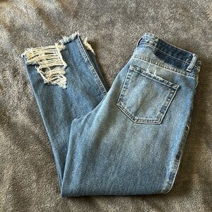 Flying Monkey Distressed Jeans.